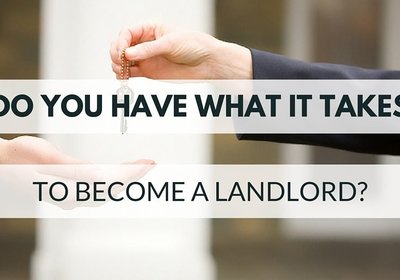 How to become a landlord.