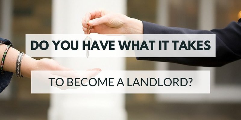 How to become a landlord.